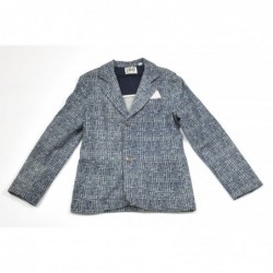 Giacca iDo in caldo cotone felpata variante colore unico per bambino da 3 a 7 anni