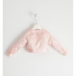 Elegante giacchino iDo in tessuto lurex. Variante colore unico per bambina da 3 a 7 anni