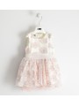 Elegante abito iDo in tulle. Variante colore unico per bambina da 3 a 7 anni