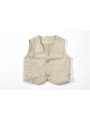 Gilet Minibanda in cotone variante colore unico per bambino da 9 a 24 mesi