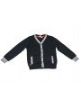 Cardigan iDO 100% cotone variante colore unico per bambino da 3 a 7 anni