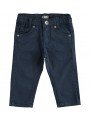 Pantalone iDo in twill di cotone stretch in quattro varianti colore per bambino da 3 a 7 anni