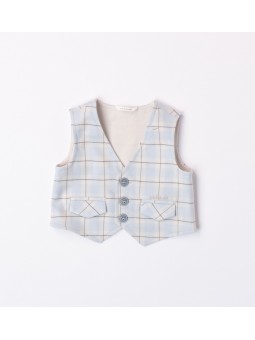 Gilet Minibanda in tinto...