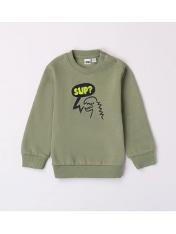 Felpa girocollo iDo in...