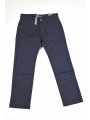 Pantalone Sarabanda in twill stretch di cotone in due varianti colore per bambino da 3 a 7 anni