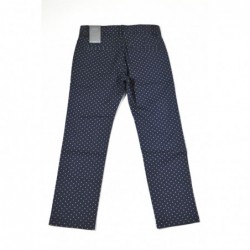 Pantalone Sarabanda in twill stretch di cotone in due varianti colore per bambino da 3 a 7 anni