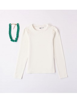 Maglia girocollo iDo in...