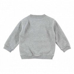 Cardigan Minibanda in cotone variante colore unico per neonato da 1 a 9 mesi