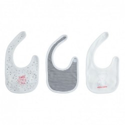 Kit regalo tre bavaglini iDo in caldo cotone unisex