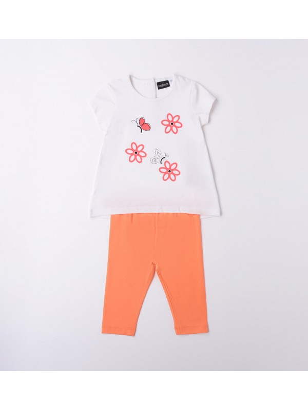 Chicco T-Shirt Manica Corta Bambina | Cotone Leggero Con Stampa Colorata | Retro Allungato | OEKO-TEX