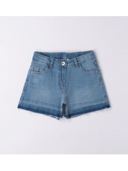 Shorts iDo in denim con...