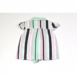 Camicia Guess in misto lino variante colore unico per bambina da 3 a 7 anni