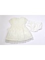 Abito Guess in pizzo variante colore unico per bambina da 3 a 24 mesi