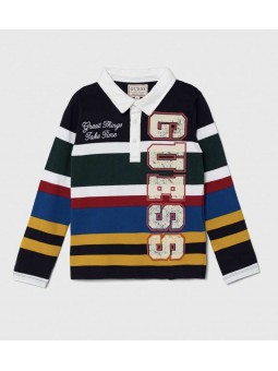 Polo Guess in cotone per...