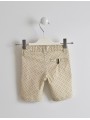 Elegante Bermuda Sarabanda slim fit in twill stretch in due varianti colore  per bambino da 3 a 7 anni