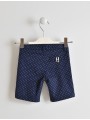 Elegante Bermuda Sarabanda slim fit in twill stretch in due varianti colore  per bambino da 3 a 7 anni