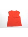 T-shirt smanicata iDo in jersey 100% cotone variante colore unico per bambina da 9 a 24 mesi