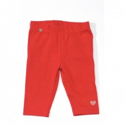 Leggings Sarabanda in jersey stretch modello pinocchietto in tre varianti colore per bambina da 9 mesi a 7 anni