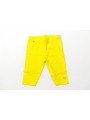 Leggings Sarabanda in jersey stretch modello pinocchietto in tre varianti colore per bambina da 9 mesi a 7 anni