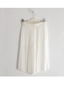Elegante pantalone Sarabanda in crepes variante colore unico per ragazza da 8 a 16 anni