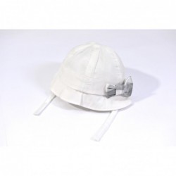 Cappellino iDo in cotone variante colore unico per neonata