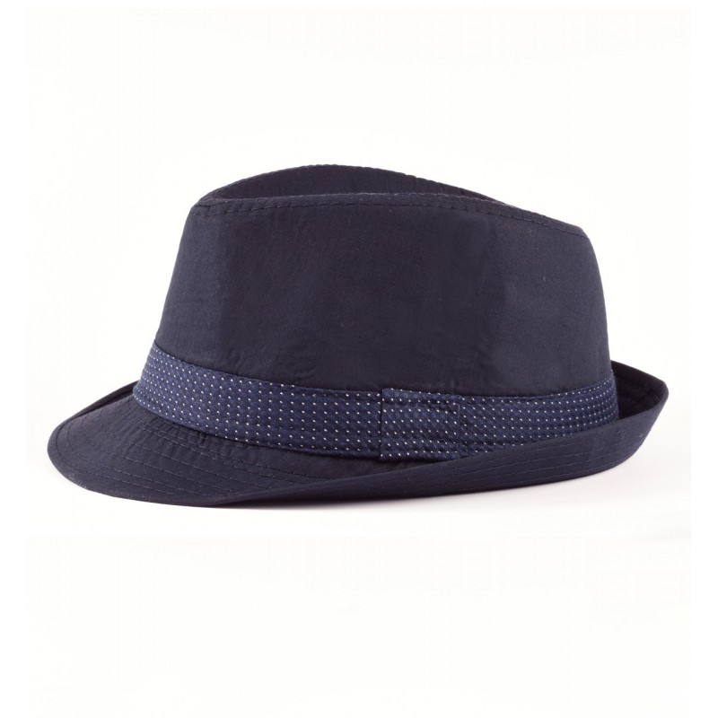 Elegante cappello Sarabanda in popeline di cotone variante colore unico per ragazzo Elegante cappello Sarabanda in popeline di cotone variante colore unico per ragazzo