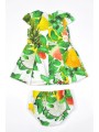 Abito Guess in pizzo sangallo variante colore unico per bambina da 3 a 24 mesi