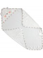 Accappatoio unisex iDo in spugna 100% cotone variante colore unico per neonati