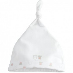 Cuffia unisex iDo in cotone stretch variante colore unico per neonati