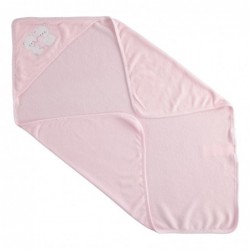 Accappatoio iDo in spugna 100% cotone variante colore unico per neonata