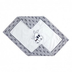 Copertina da carrozzina Ido 100% cotone variante colore unico per neonata