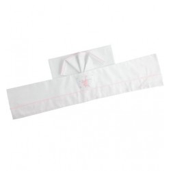 Lenzuolino per carrozzina iDo 100% cotone variante colore unico  per neonata