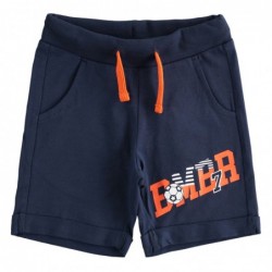 Pantaloncino iDo in jersey 100% cotone in quattro varianti colore per bambino da 6 mesi a 7 anni