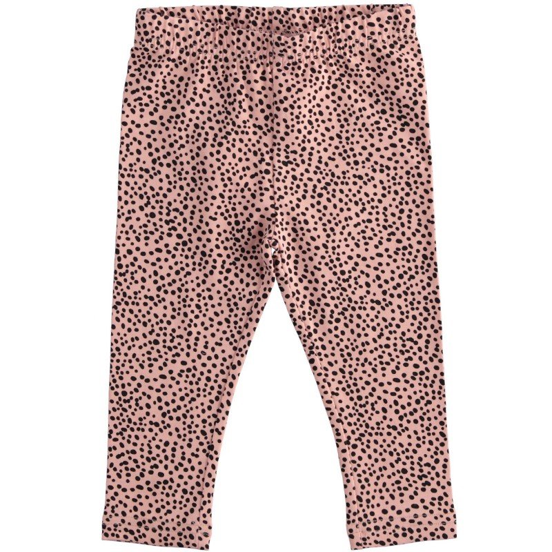 Leggings lungo iDo in cotone stretch variante colore unico per bambina da 6 mesi a 7 anni