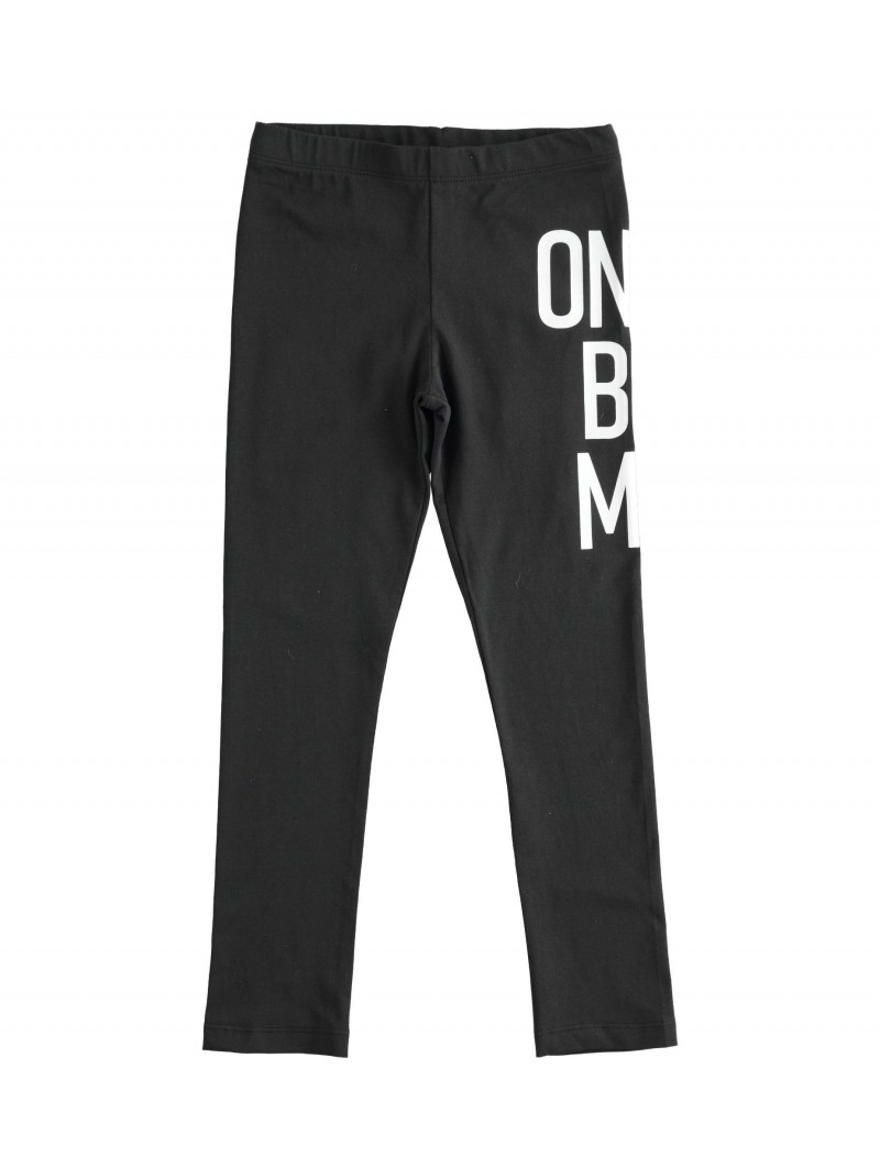 Leggings lungo iDo in cotone variante colore unico per ragazza da 8 a 16 anni