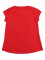 T-shirt manica corta iDO 100% cotone variante colore unico per ragazza da 8 a 16 anni