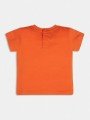 T-shirt manica corta Guess in cotone organico variante colore unico per bambino da 3 a 24 mesi