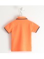 Polo manica corta Sarabanda in jersey di cotone in due varianti colore per bambino da 9 mesi a 7 anni