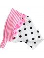 Bandana iDo in felpa di cotone stretch variante colore unico per bambina