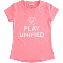 T-shirt manica corta iDo in jersey di cotone variante colore unico per ragazza da 8 a 16 anni