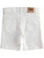Bermuda iDo in twill stretch di cotone slim fit in tre varianti colore per bambino da 9 mesi a 7 anni