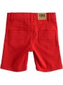 Bermuda iDo in twill stretch di cotone slim fit in tre varianti colore per bambino da 9 mesi a 7 anni