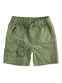 Morbido bermuda iDo in popeline di cotone stretch variante colore unico per bambino da 9 mesi a 7 anni
