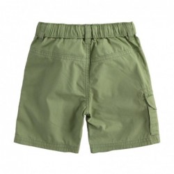 Morbido bermuda iDo in popeline di cotone stretch variante colore unico per bambino da 9 mesi a 7 anni