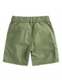 Morbido bermuda iDo in popeline di cotone stretch variante colore unico per bambino da 9 mesi a 7 anni