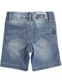 Bermuda in denim iDo slim fit variante colore unico per bambino da 9 mesi a 7 anni