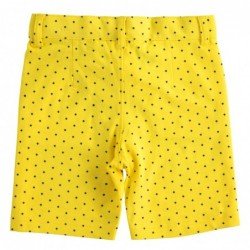 Morbido bermuda iDo in jersey di cotone stretch variante colore unico per bambino da 9 mesi a 7 anni