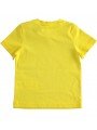 T-shirt manica corta iDo in jersey 100% cotone variante colore unico per bambino da 9 mesi a 7 anni