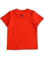 T-shirt manica corta iDo in jersey di cotone in due varianti colore per bambino da 9 mesi a 7 anni