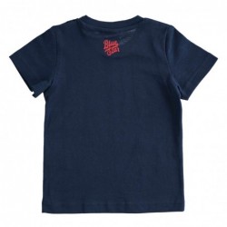 T-shirt manica corta iDo in jersey di cotone in due varianti colore per bambino da 9 mesi a 7 anni